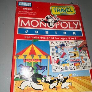 Monopoly Jr. Travel Board Game